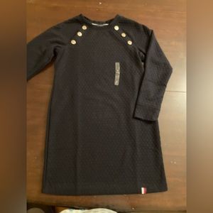 Sz. S NWT long-sleeved navy blue dress by Tommy Hilfiger